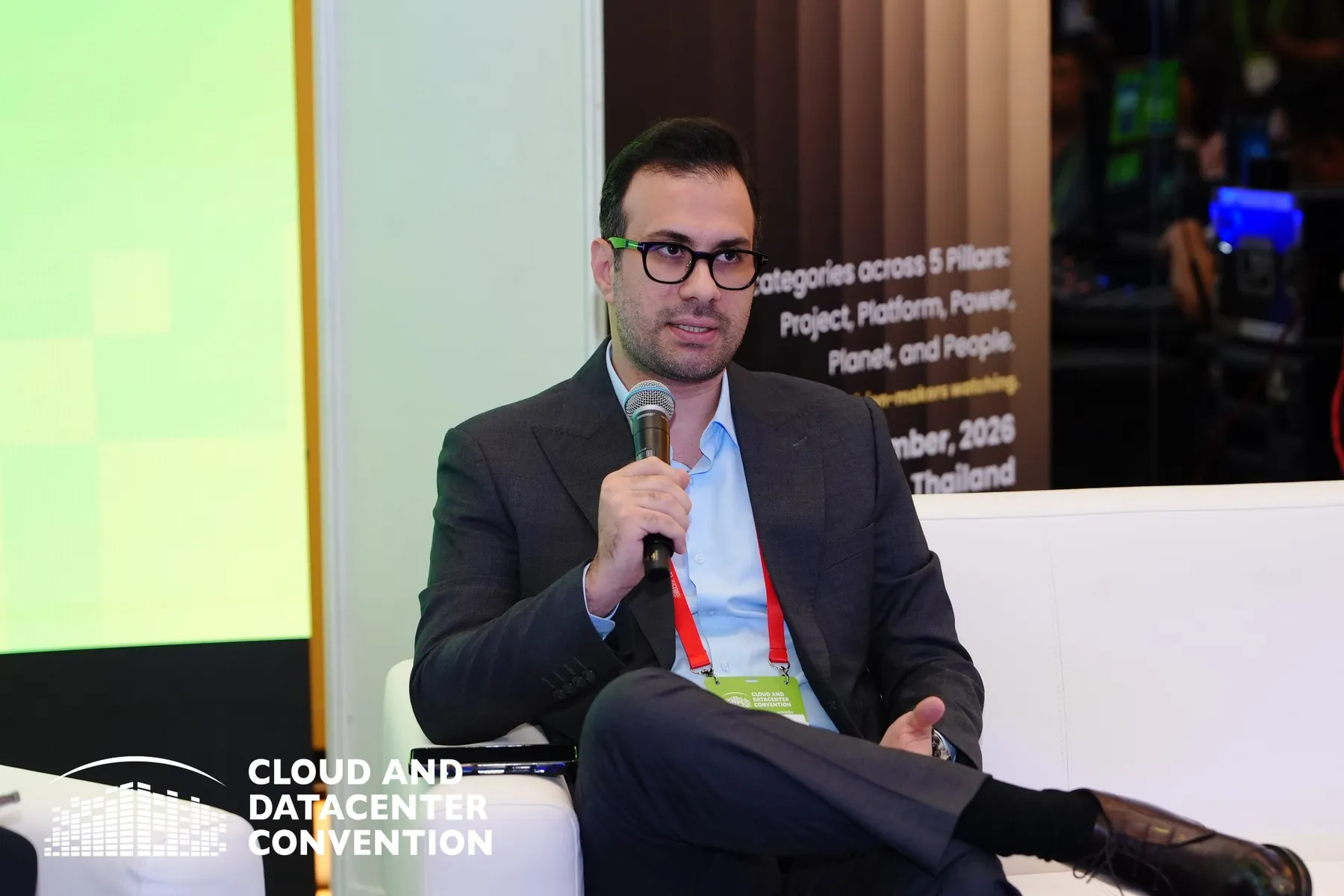 Amirsoleiman speaking at the Cloud & Datacenter Convention 2026